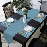 Waffle Cotton Table Runner Set NC 133 - Nishat Creative Store